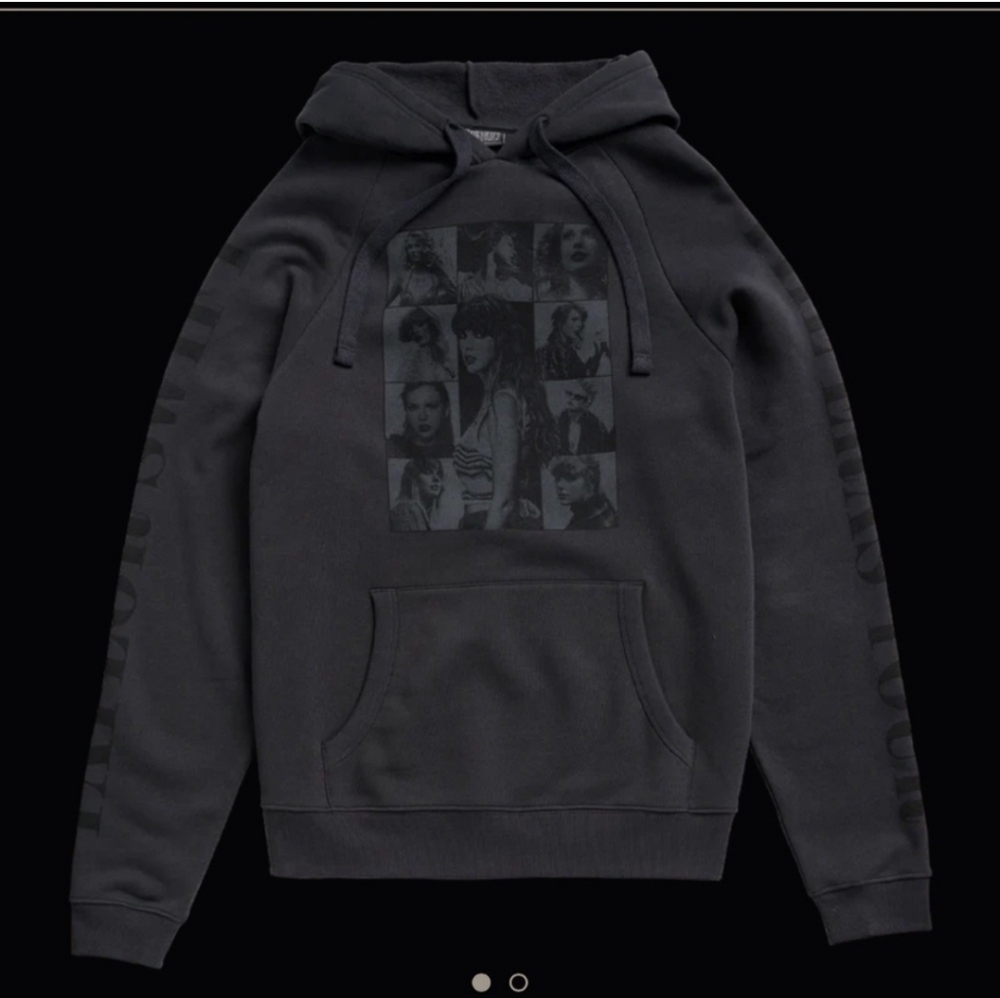Taylor Swift Eras Tour Black Hoodie